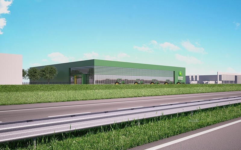 Nieuwbouw dealervestiging John Deere Middenmeer