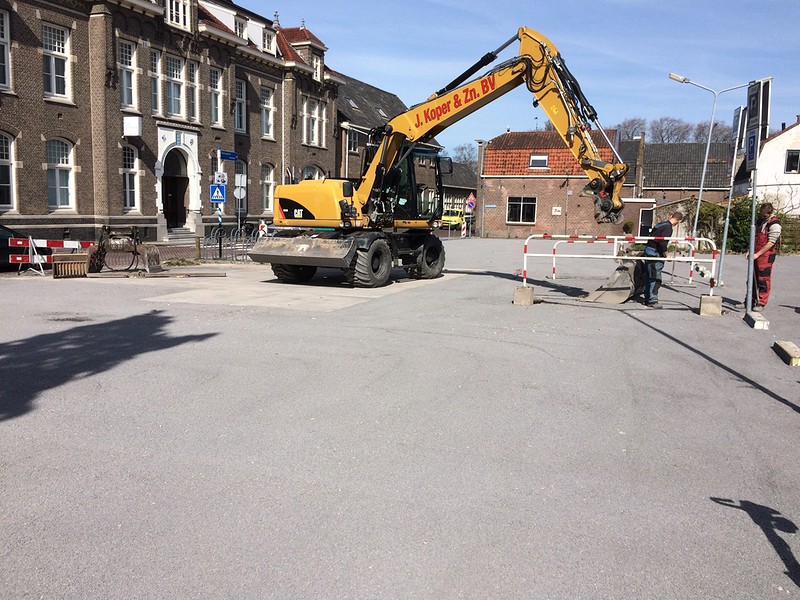 Opknappen parkeerterrein Vijzelstraat