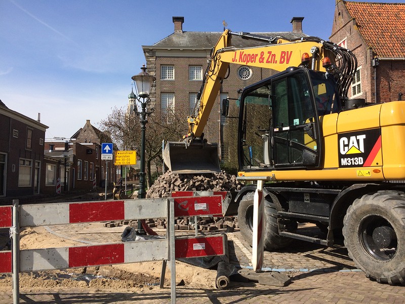 Funderingsverbetering rijwegen binnenstad