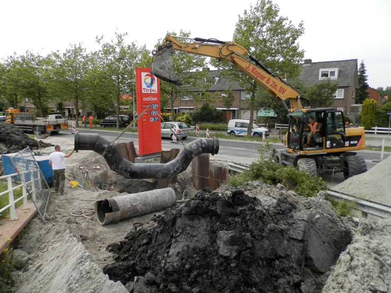 Aanpassingen in persriool Willemsweg te Hoorn